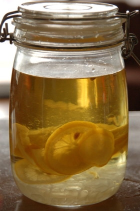 レモンとリンゴ酢でつくった自家製サワードリンク