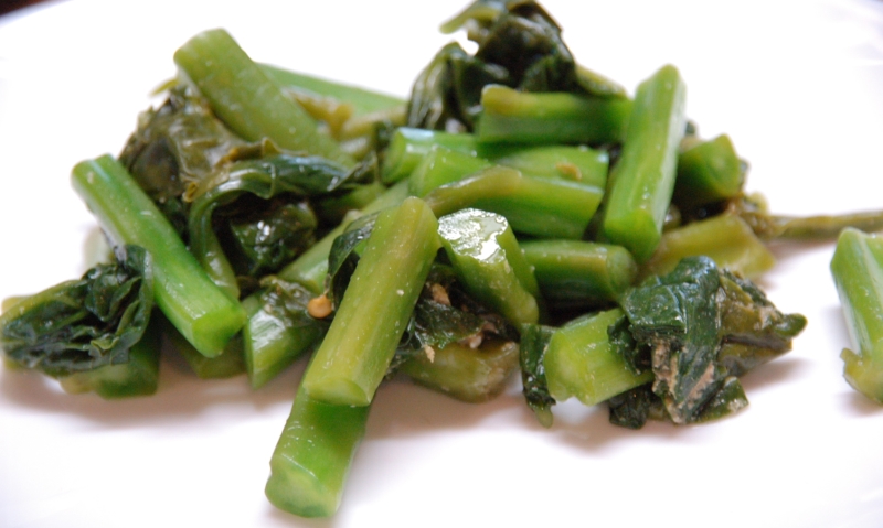 つる菜のぬか漬け