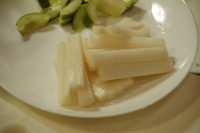 大根のぬか漬け