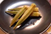 オクラのぬか漬け