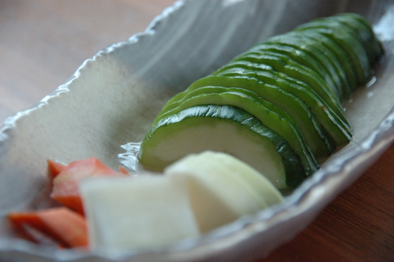 野菜たちのぬか漬け
