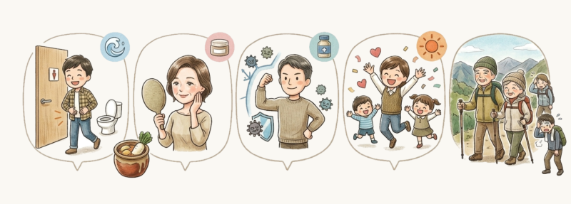 乳酸菌の健康効果