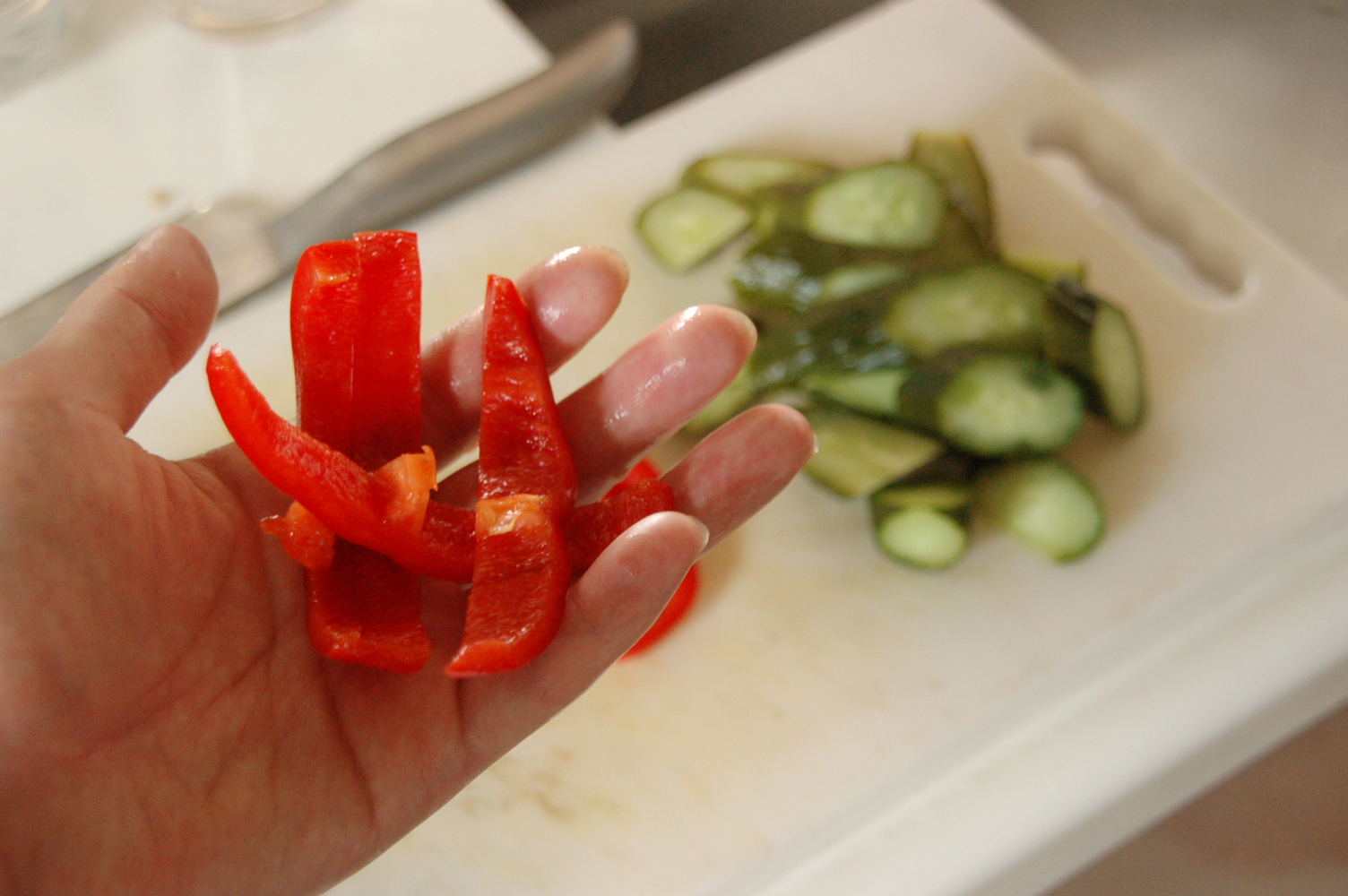 パプリカのぬか漬け