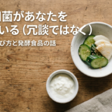 腸内細菌があなたを操っている（冗談ではなく）——乳酸菌の選び方と発酵食品の話