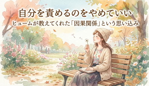 自分を責めるのをやめていい——ヒュームが教えてくれた「因果関係」という思い込み