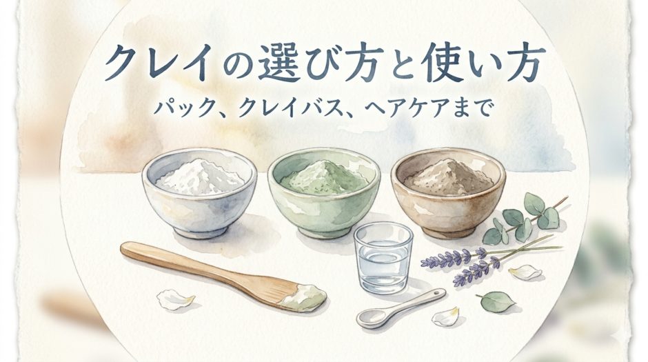 さまざまな種類のクレイ