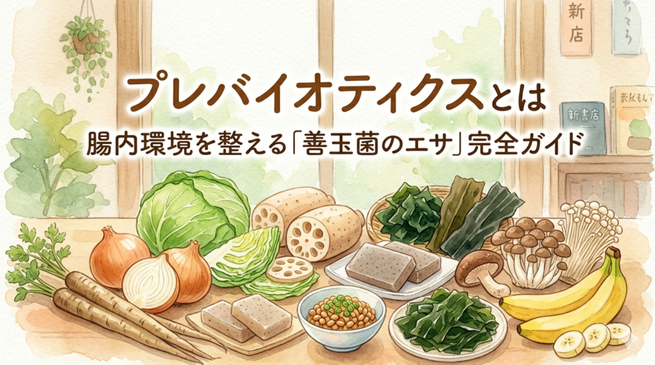 プレバイオティクスの食材たち