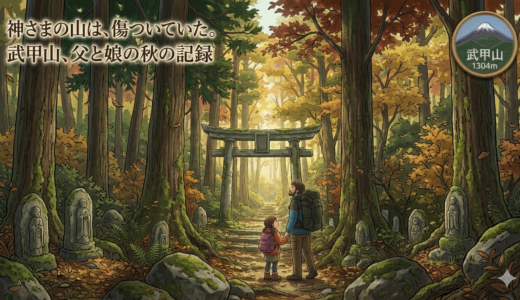神さまの山は、傷ついていた。——武甲山、父と娘の秋の記録